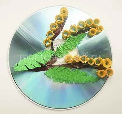 Quilling Mimosa pentru incepatori