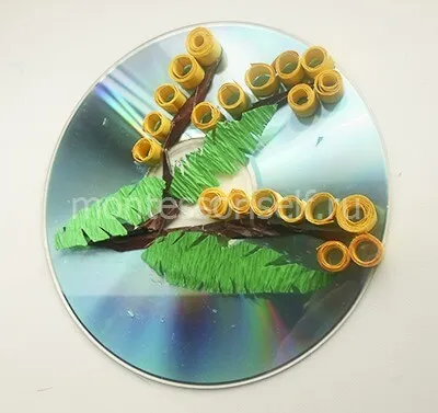 Quilling Mimosa pentru incepatori