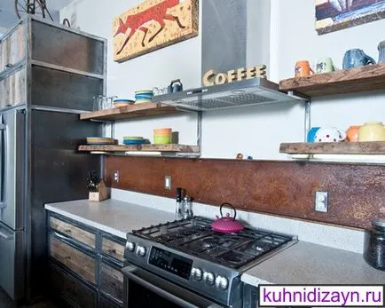 Kitchen Loft - fotó és tervezési szabályok