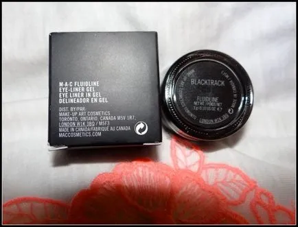 Mac dermatograf gel Fluidline (culoare blacktrack)