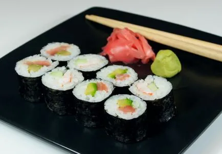 Maki-sushi, hogyan kell főzni - egy bevált recept lépésről lépésre képekkel a finom blog