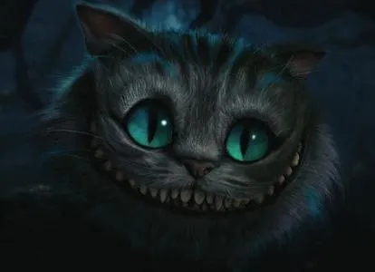 Smink Cheshire Cat az Alice csodaországban című Halloween kezük