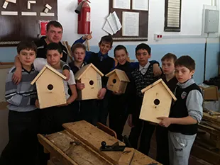 Master-osztály így birdhouses