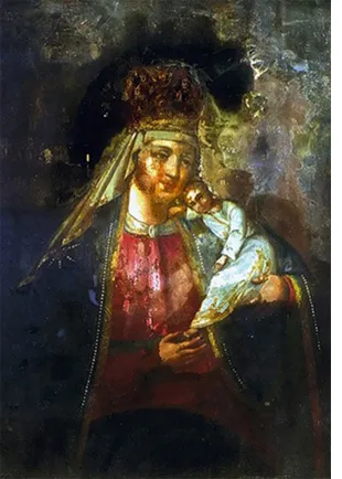 Icon Rugăciunea eliberarea de suferință relele