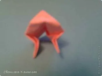 Moduláris origami „vicces disznó”