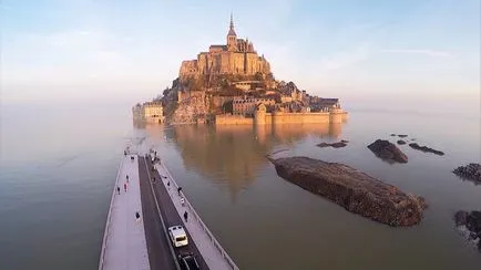 Mont Saint-Michel (Mont Saint Michel), Normandia, Franța - cum să ajungă