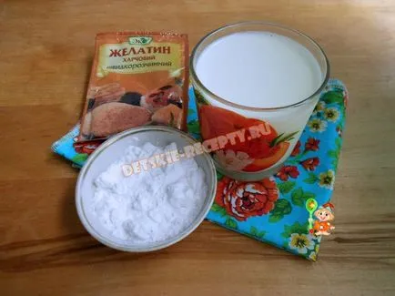 Lapte Jelly - reteta cu fotografii acasă, rețete pentru copii, bucătărie