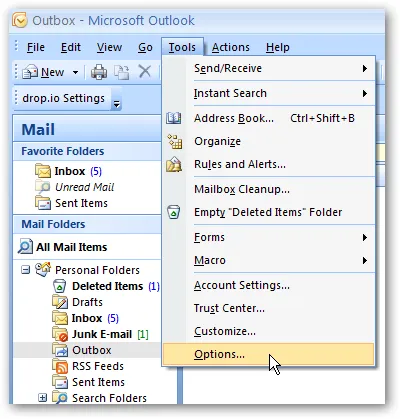 Setarea automată trimiterea și primirea în intervalul Outlook
