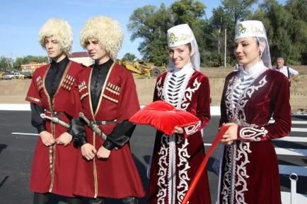 costum national Osetinii (46 poze) pentru femei si rochii de mireasa bărbați Oseția