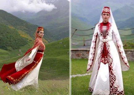 costum national Osetinii (46 poze) pentru femei si rochii de mireasa bărbați Oseția