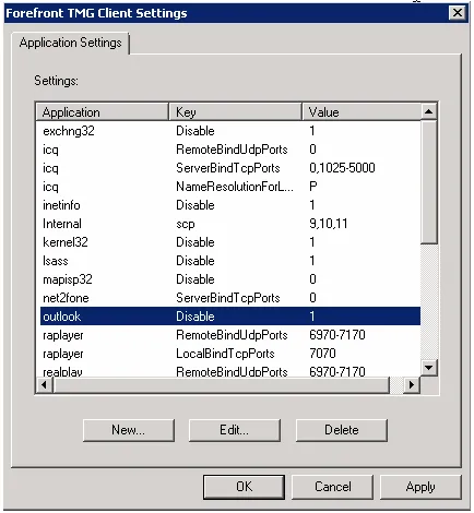 Setting TMG 2010 г. (ISA 2006)