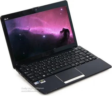 Netbook asus eee PC 1215N dual core atom și nvidia ion 2