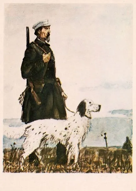 Nikolay Alekseevich Nekrasov și câinele său
