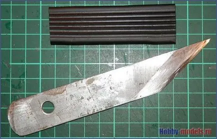 Ножове за моделиер и други режещи инструменти, модел блог