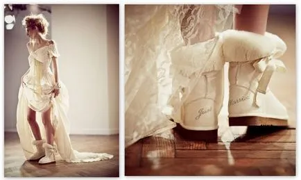 Pantofi pentru nunta de iarna, ceea ce pentru a alege de la nunta categoria de iarna - svadbalist totul despre nunta!