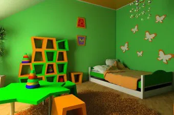 Вътрешно обзавеждане стаята на детето как да се съчетаят практичност и въображение