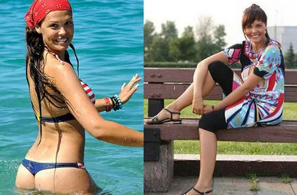 Maria Gorban înainte și după