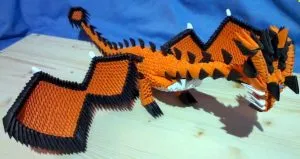 Оригами дракон, стъпка по стъпка снимки и видео семинари