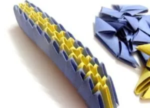 Origami sárkány, lépésről lépésre fotó és videó műhelyek