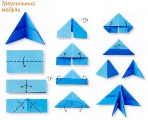 Origami sárkány, lépésről lépésre fotó és videó műhelyek