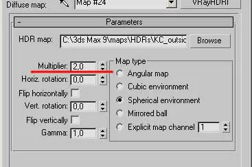 Iluminat folosind HDRI - lecții 3ds Max