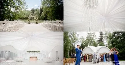 Организиране на сватба в палатка
