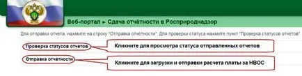 Докладване Rosprirodnadzor - за малки предприятия, попълнете модел, доставка, който дари 2017