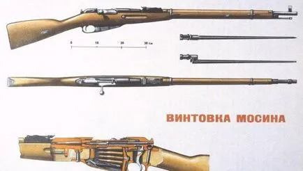 Оръжия ловни спецификации Мосин преглед, описания и коментари