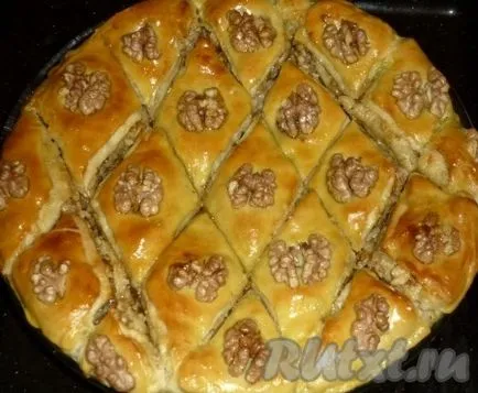 Baklava - recept fotókkal