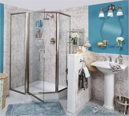 Ремоделиране банята - как да се направят промени в банята (снимка)