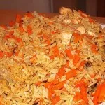 Pilaf csirke recept