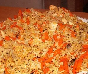 Pilaf csirke recept