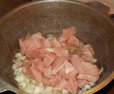 Pilaf csirke recept