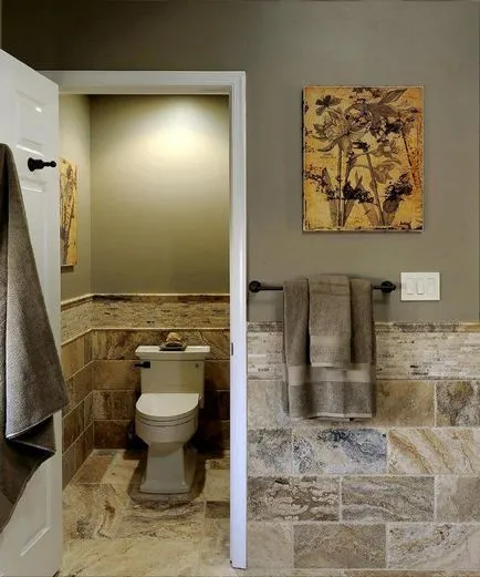 Csempe a WC (46 fotó) - kiváló minőséget és stílusos design