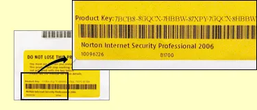 Търсене продукт Север сигурност ключ, Norton AntiVirus, Norton 360 или Norton Internet Security