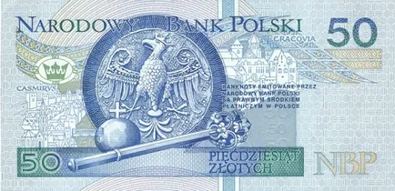 Полски злоти, пари в света