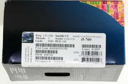A processzor Intel Core i5-760 jellemzők, a funkciók és vélemények