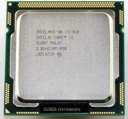A processzor Intel Core i5-760 jellemzők, a funkciók és vélemények