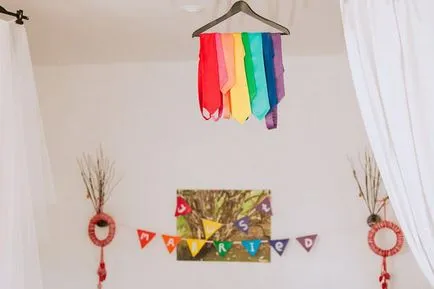 Rainbow nunta decorare