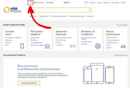 Qiwi Wallet regisztráció ingyenes - használat titkok