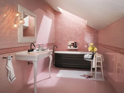 Pink fürdőszoba - Fotó Interior Design - Internet magazin inhomes