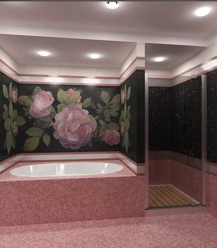 baie roz - Fotografie Design Interior - inhomes reviste de Internet