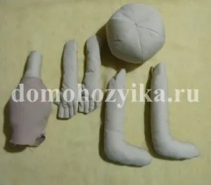 Orosz-folk baba saját kezűleg, a gyártási eljárás egy fotó