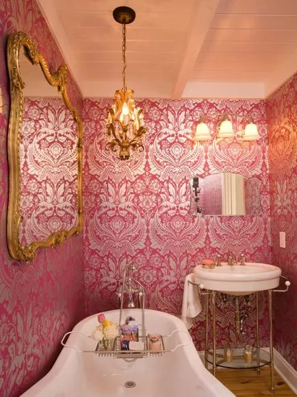 Pink Баня - снимки от най-добрите идеи за дизайн