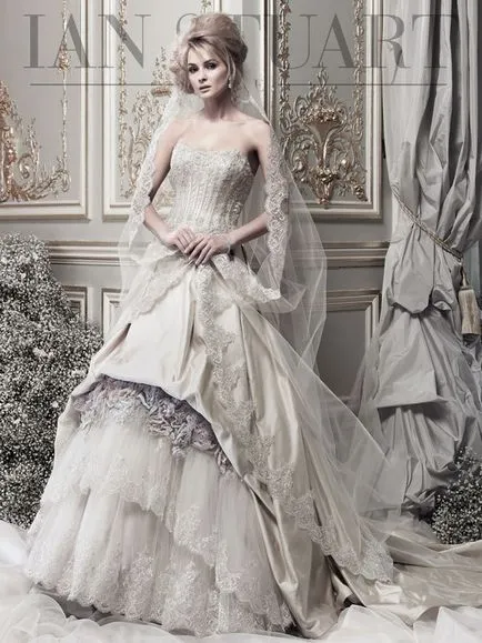 Ru сватбени рокли, направени от Яна Styuarta