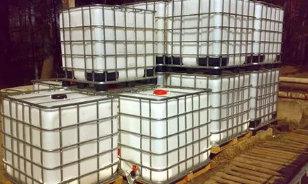 Fosa septica de containere cubice cu propriile mâini - o instalare detaliată de ghidare