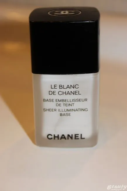 Masterpiece a Chanel - bázis alatt smink le blanc de Chanel