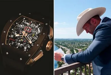 Гледайте модел от филма с Джейсън stetehemom - Richard Mille RM 011 кафяв силициев нитрид, Интернет