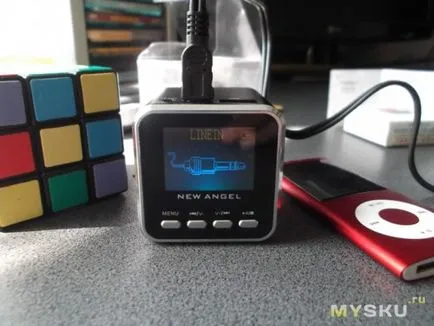 Mini cub portabil radio FM USB MP3 player difuzor digital, negru