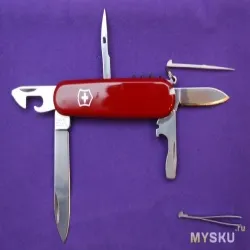 Elvețian cuțit VICTORINOX spartan roșu ()